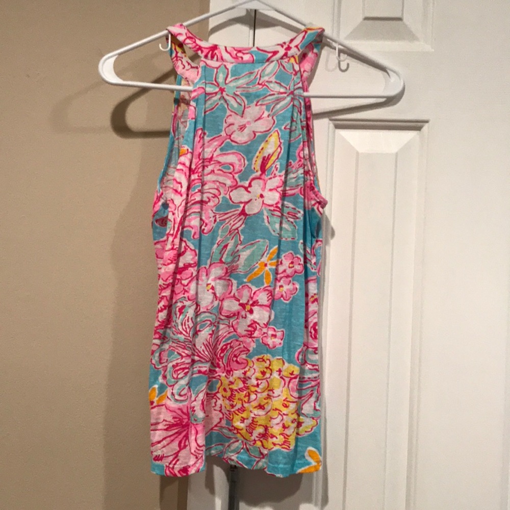 Lilly Pulitzer XXS Floral tank - Picture 2 of 4